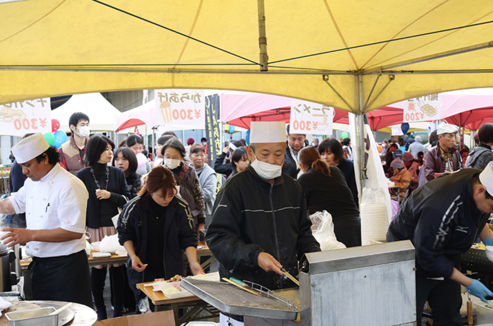 ふるまいおもてなしの様子